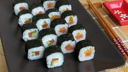 Роллы домашние