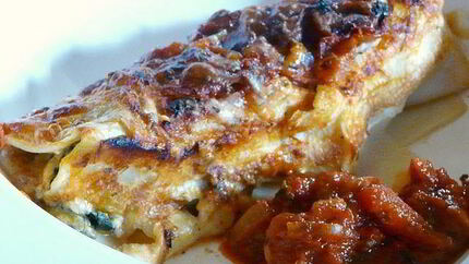 Роллы из лазаньи