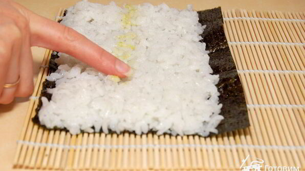 роллы с семгой