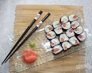 Роллы с творожным сыром