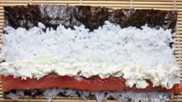 роллы с творожным сыром