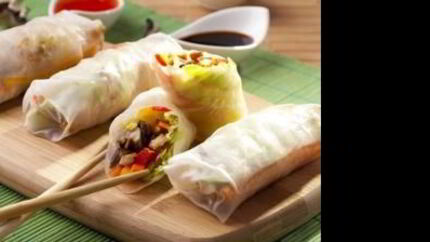 Спринг-ролл с курицей