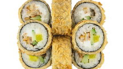 Темпурные роллы с огурцом