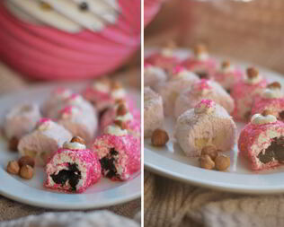 Творожные роллы с черносливом и бананом