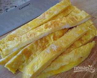 Яичный блинчик для роллов