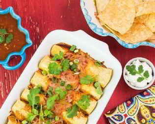 Запеченые роллы с овощами по-китайски