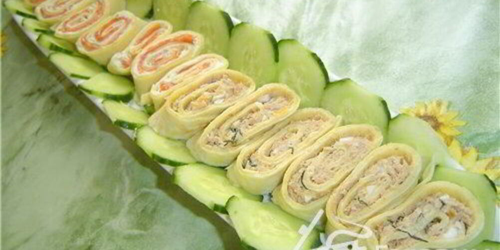 Рецепт домашних мини-рулетиков