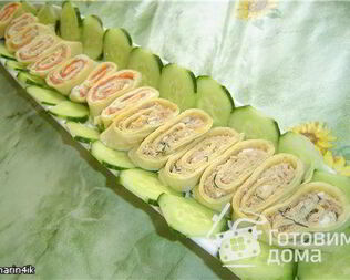 Домашние мини-рулетики