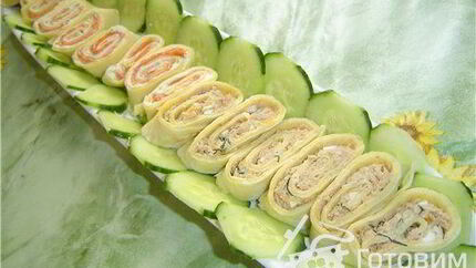 Домашние мини-рулетики