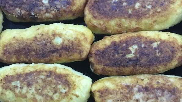 картофельные рулетики с мясом