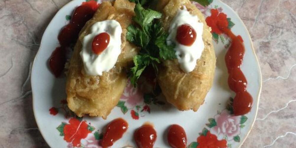 Рецепт картофельных рулетиков