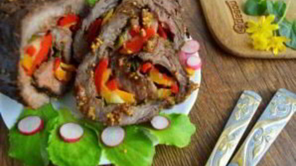 королевский рулет из говядины