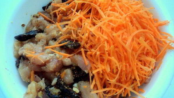 куриный рулет с инжиром