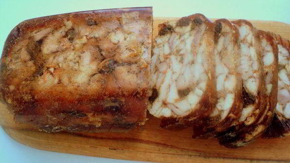 куриный рулет с инжиром