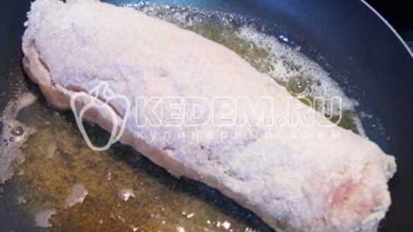 куриный рулет с сыром и укропом