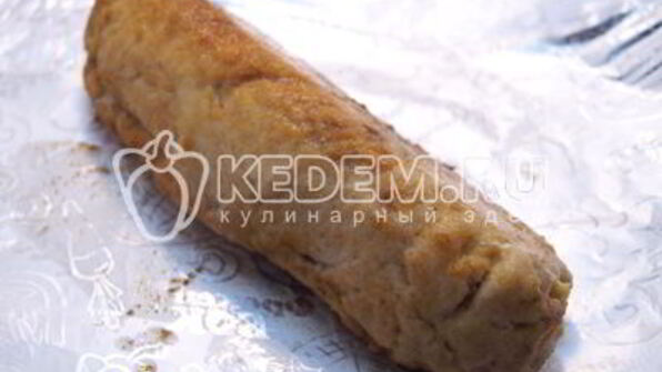 куриный рулет с сыром и укропом