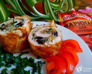 Мясной рулет Пенечки