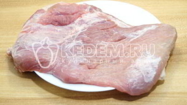 мясной рулет с беконом