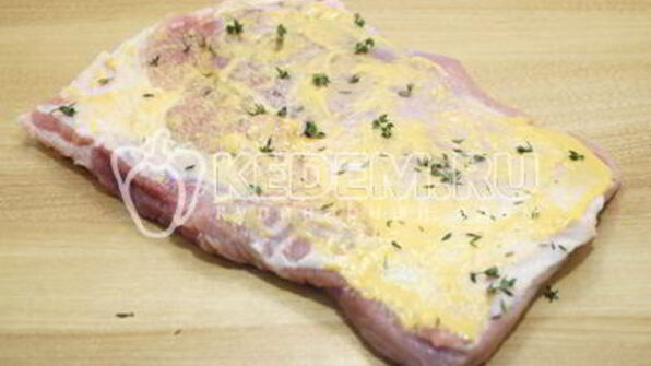 мясной рулет с беконом