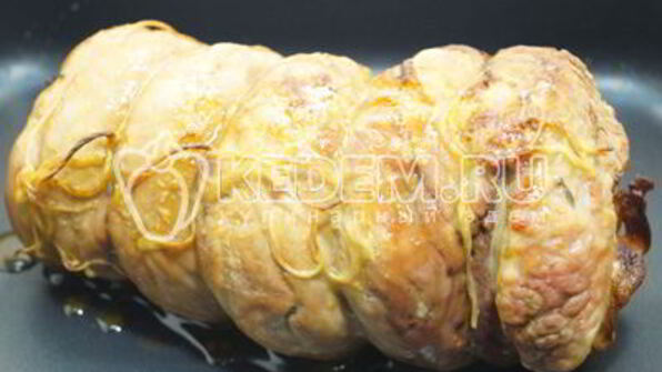 мясной рулет с беконом