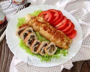 Рулет из куриного филе
