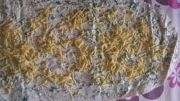 рулет из лаваша с крабовыми палочками