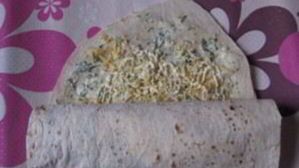 рулет из лаваша с крабовыми палочками