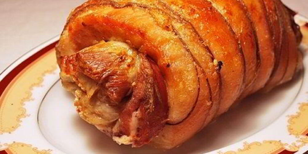 Рецепт рулета из пашины