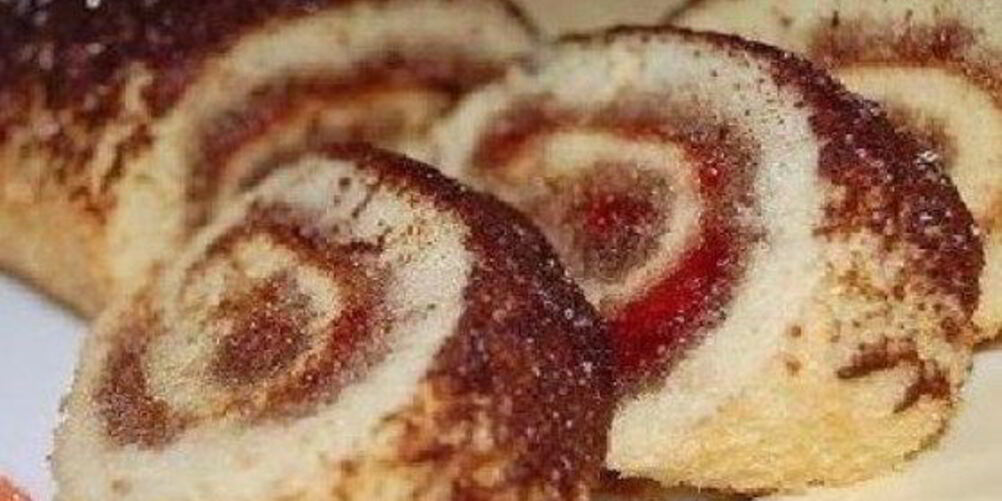 Рецепт рулета к чаю за 6 минут