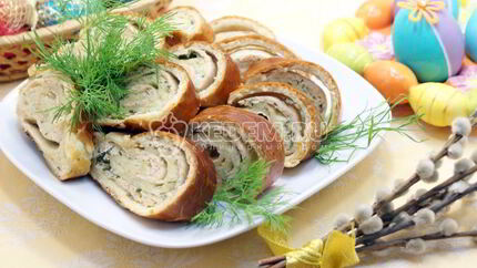 Рулет с рыбой