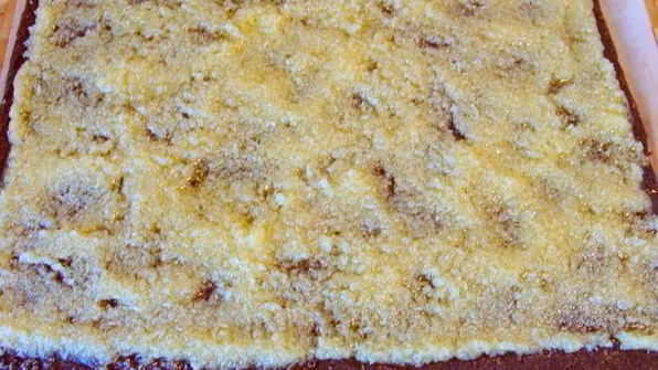 шоколадно-кокосовый рулет без выпечки