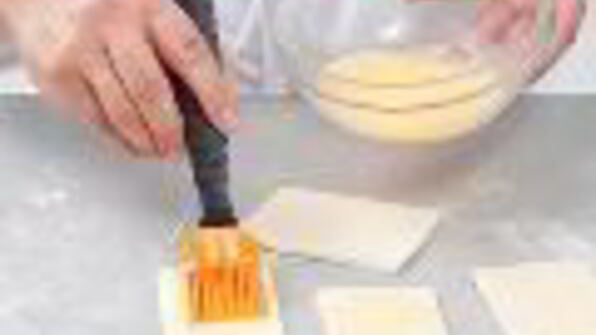 слоеные рулетики с шоколадом в мультиварке