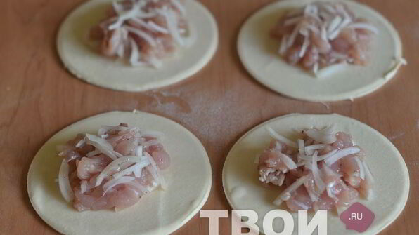 самса с курицей