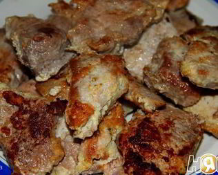 Свинина, маринованная в яйцах