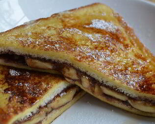 Горячие сэндвичи с шоколадом