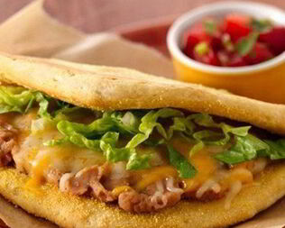 Кукурузные сэндвичи с шампиньонами и сыром