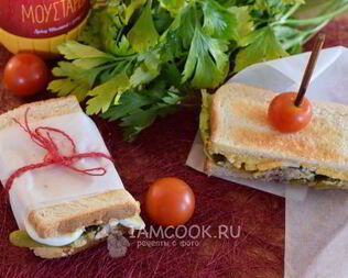 Рыбный сэндвич