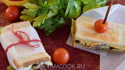 Рыбный сэндвич