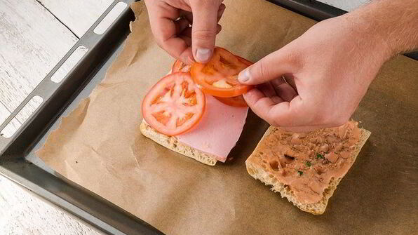 сэндвич для школьника