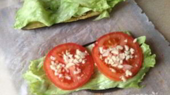 сэндвич из баклажана