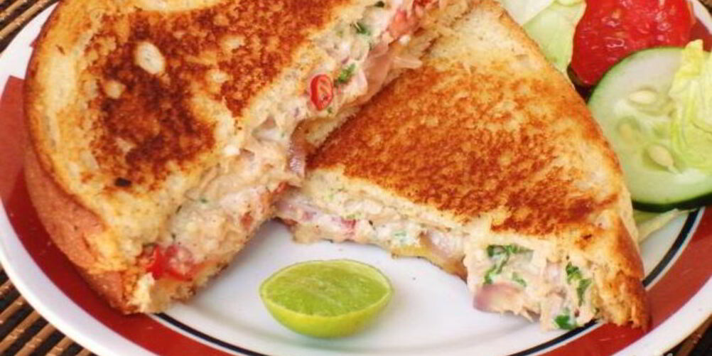 Рецепт сэндвича с красной рыбой