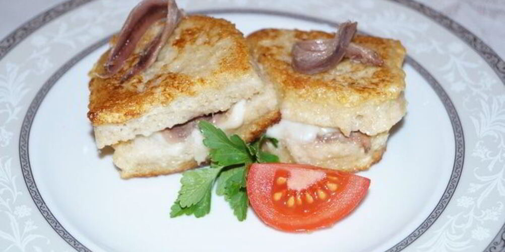 Рецепт сэндвича с моцареллой