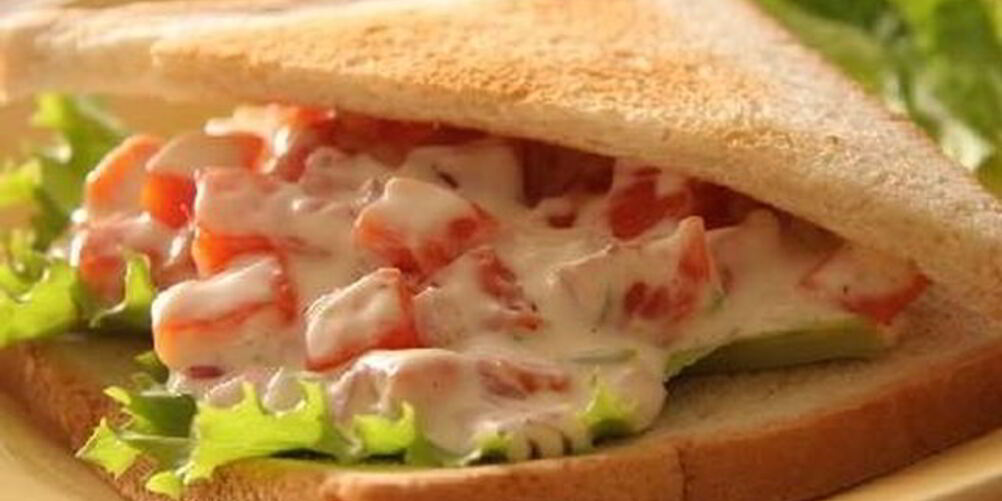 Рецепт сэндвича с семгой