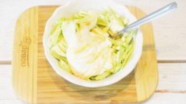 сэндвичи барбекю со свининой и капустой