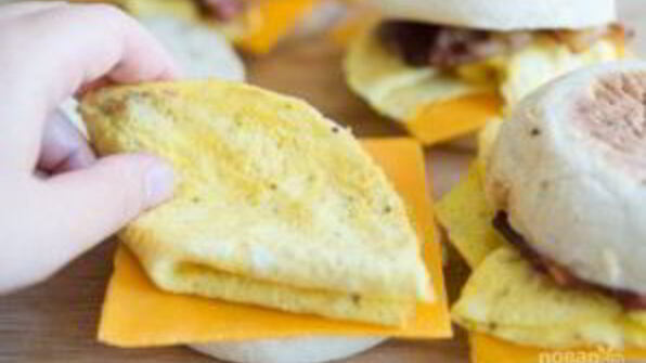 сэндвичи на завтрак