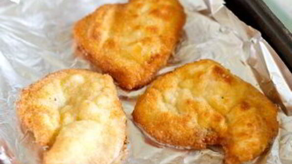 сэндвичи с куриным филе в хрустящей панировке