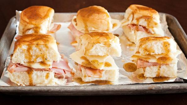 сэндвичи с ветчиной и сыром