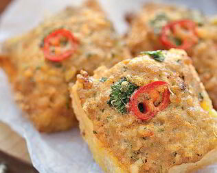 Жареные сэндвичи со свининой