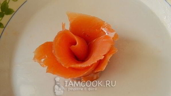 новогодние тарталетки с семгой