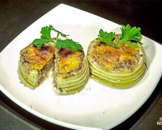 Тарталетки из кабачков